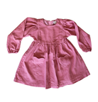 Seed Dress, Pink denim, 6