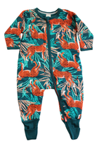 Bonds Wondersuit, Teal/Cheetahs, 0