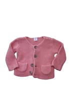 Seed Baby Cardigan, peach, 0