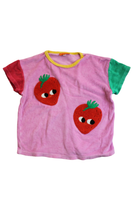 Halycon Nights T-Shirt, Pink/purple Strawberries, 6