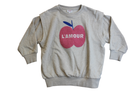 Seed Jumper, Beige, Pink and blue apple, 5