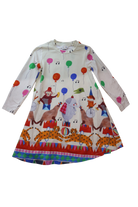 Gorman Playground Dress, Multi Circus, 4-5Y