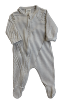 Nature Baby Playsuit, Cream and grey, 0000
