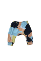 Milk & Masuki Leggings, Multicolour with navy, light blue, peach and yellow, 000