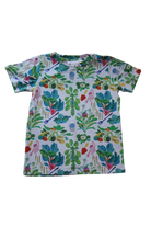 Gorman Playground T-Shirt, Light Grey Veggies Multi, 5-6Y