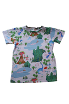 Gorman Playground T-Shirt, Light Grey Park Multi, 5-6Y