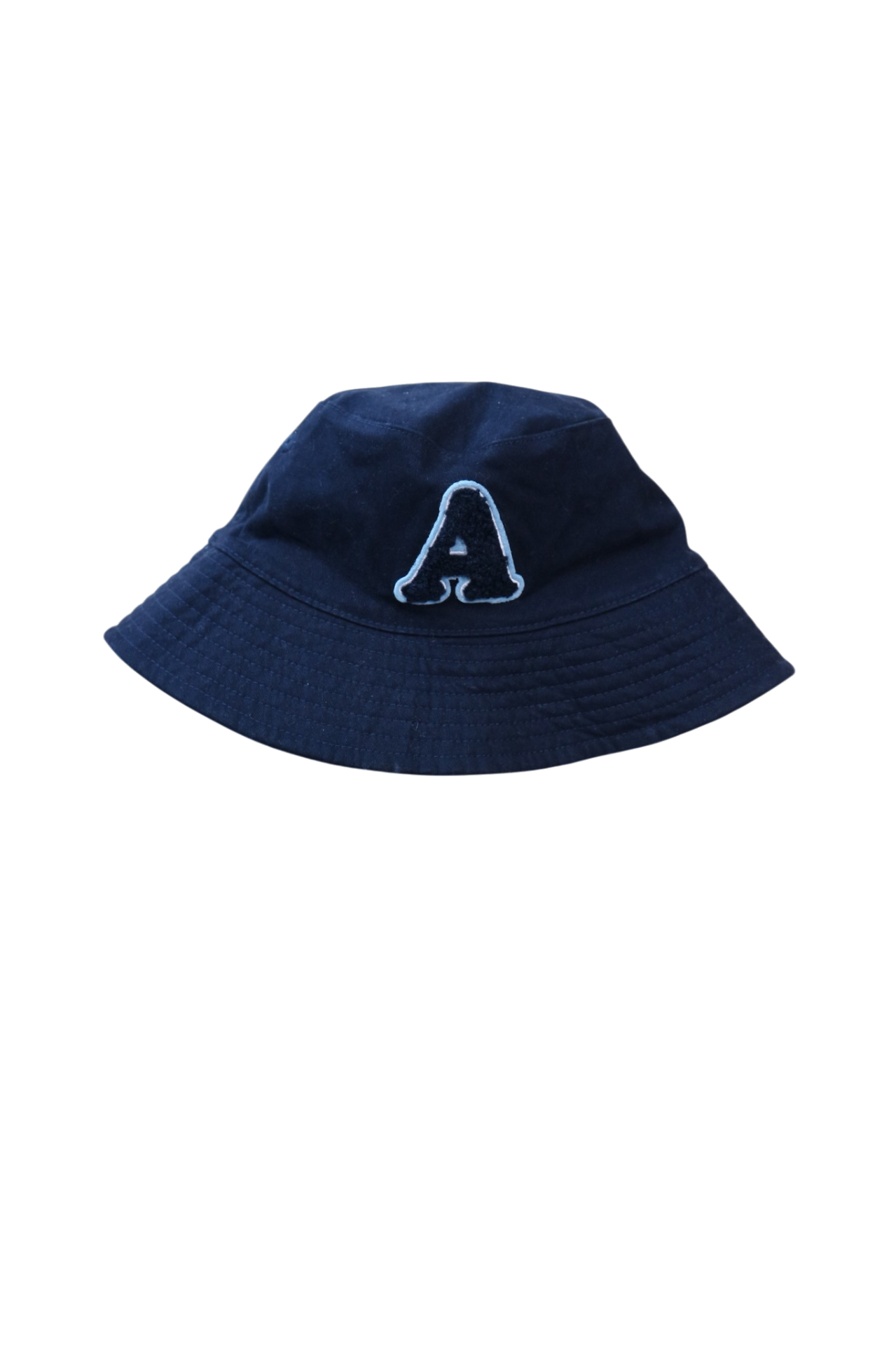 Seed Hat, Navy w letter A, M/L