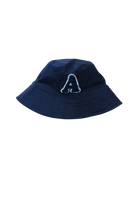 Seed Hat, Navy w letter A, M/L