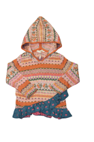 Matilda Jane Hoodie, Orange, Pink, 2