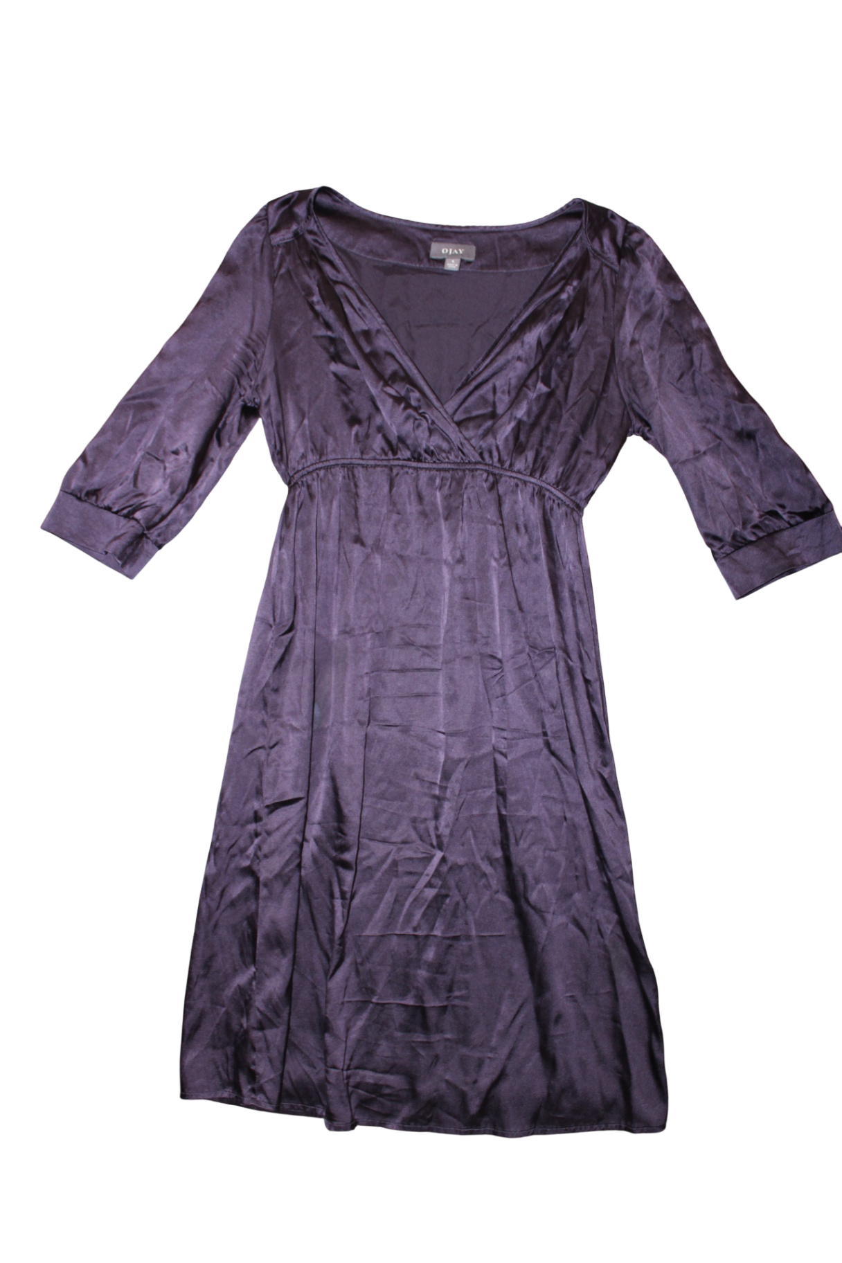 OJAY- ADULT DAMAGED OUT Dress, Purple, 6