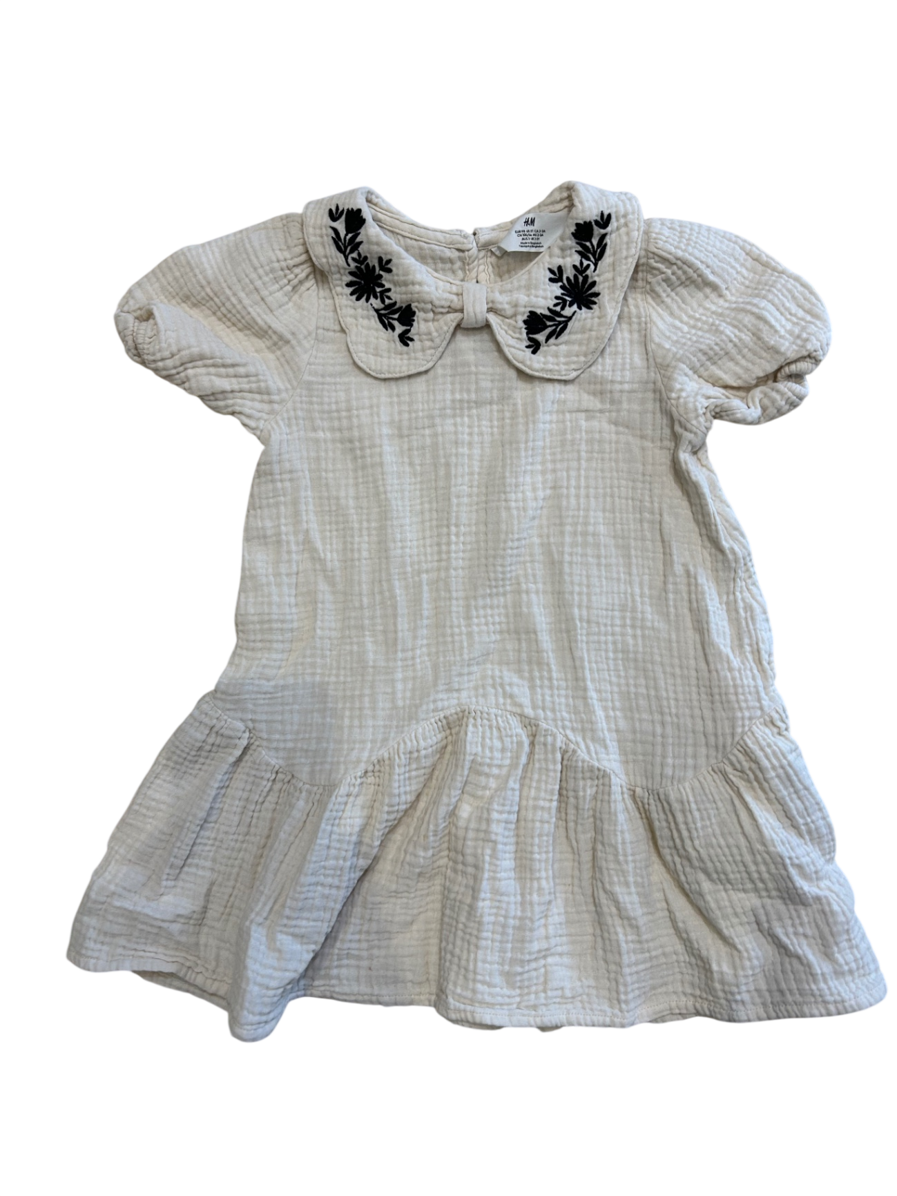 H&M Dress, Cream, 3