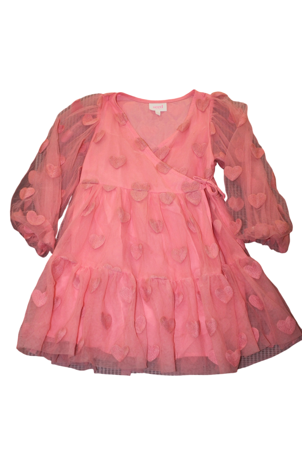 Seed Dress, Pink, 4