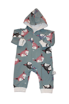Unknown Playsuit, Grey-blue , 74/0