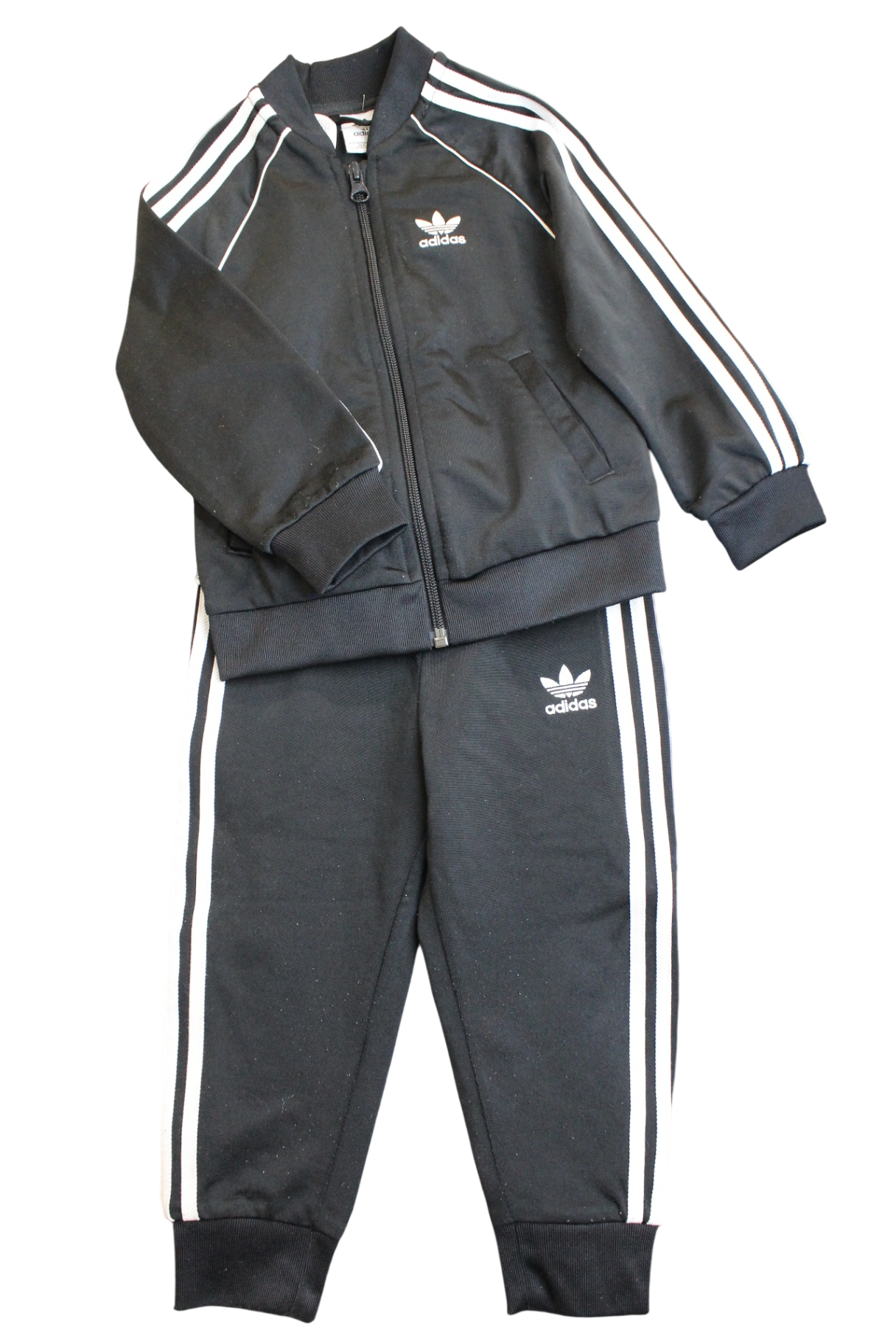 Adidas Tracksuit Set, Black, 2