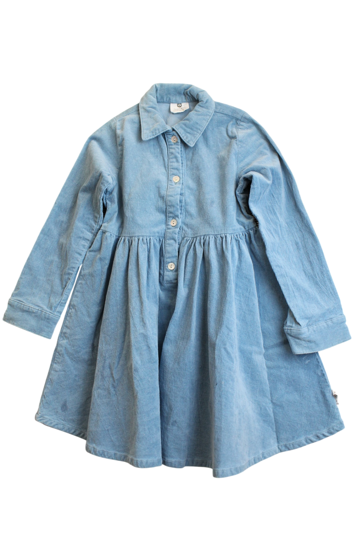 Hootkid Dress, Blue, 4