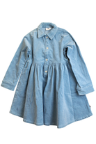 Hootkid Dress, Blue, 4