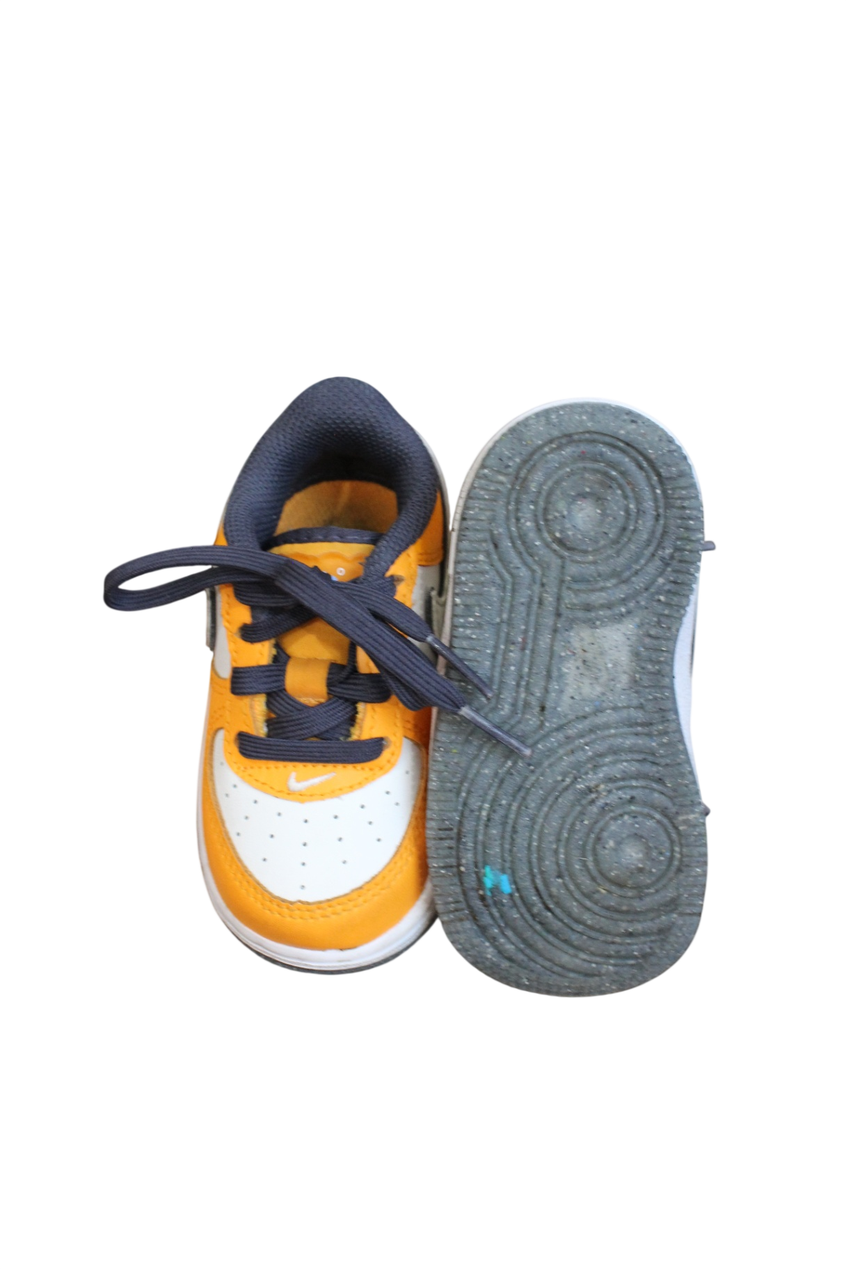 Nike Sneakers, white/orange, US 5/EUR 21