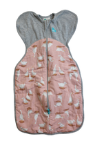 Love To Dream Swaddle , Grey/Pink, 0000