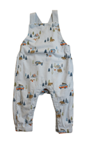 Purebaby Overalls, blue, 00