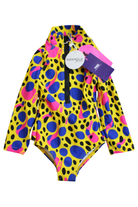 Infamous Swim Swimsuit, Yellow, 0