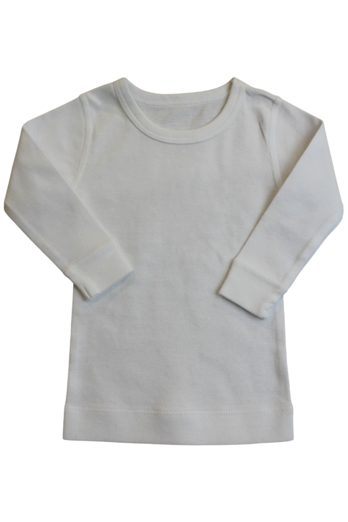 Marquise Long-Sleeve Top, White, 00