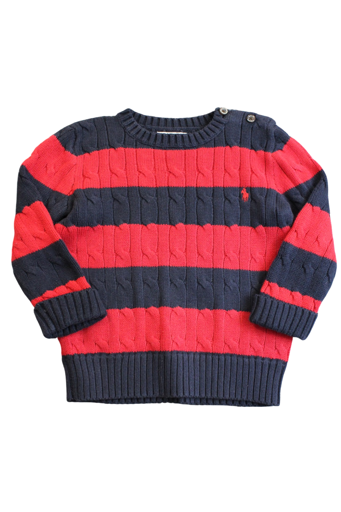 Ralph Lauren Jumper, Navy and red, 2