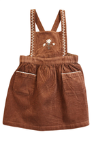 Zara Pinafore, Brown, 4