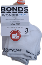 Bonds Socks, White, 00-1 / 0-6 mths