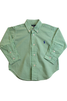 Ralph Lauren Shirt, Green gingham, 1