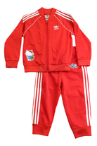 Adidas Tracksuit Set, Red, 2