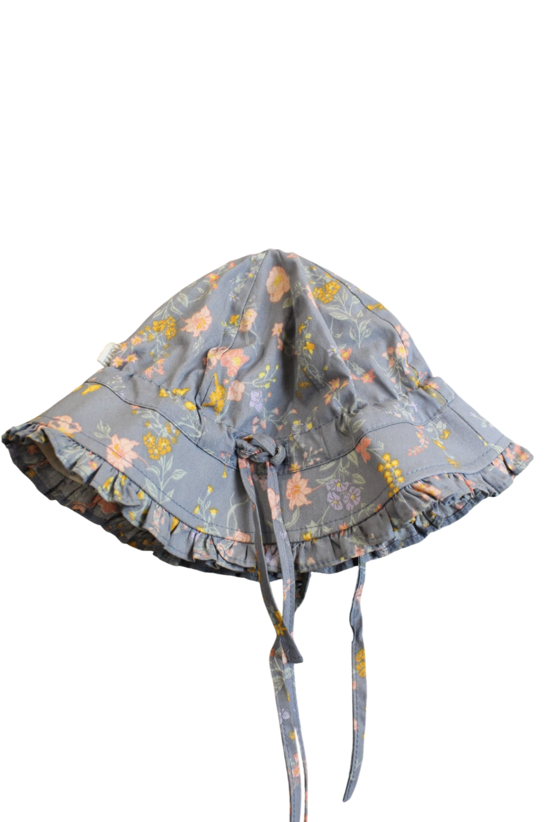 Toshi Sun Hat, Blue Floral, S