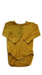 I Dig Denim Bodysuit, Mustard yellow, 86/1