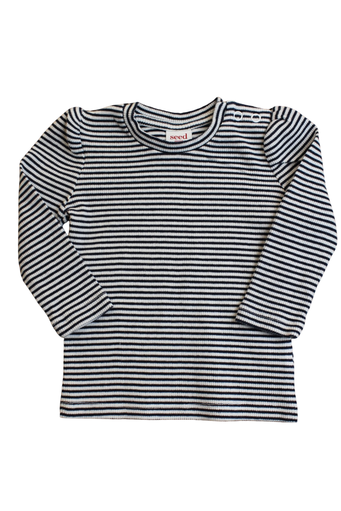 Seed Long-Sleeve T-Shirt, navy stripe, 00