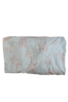 Bubba Blue Fitted Sheet, Blue, Cot