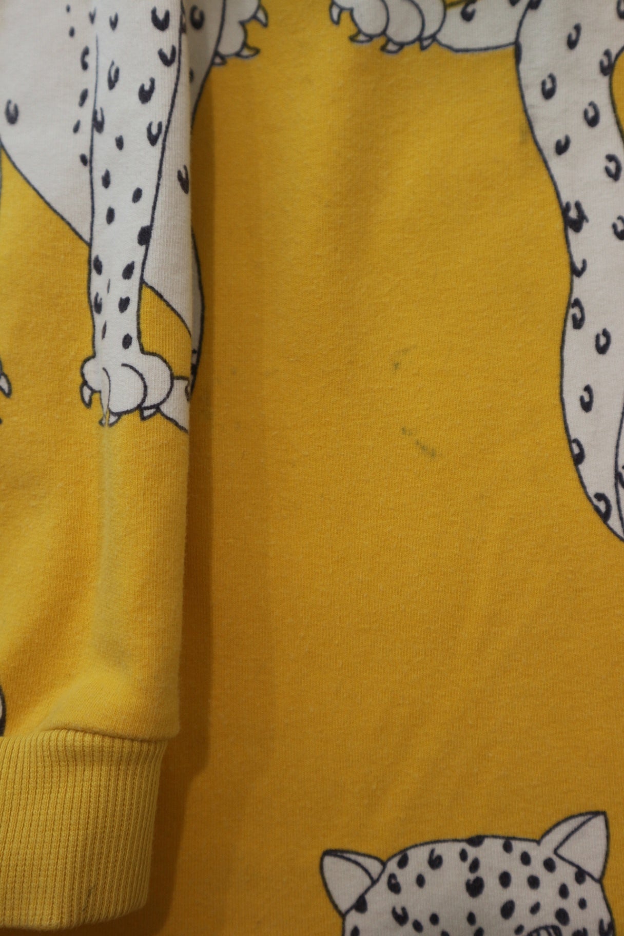 *Mini Rodini Long-Sleeve Dress, Yellow, 128-134 (8-9)