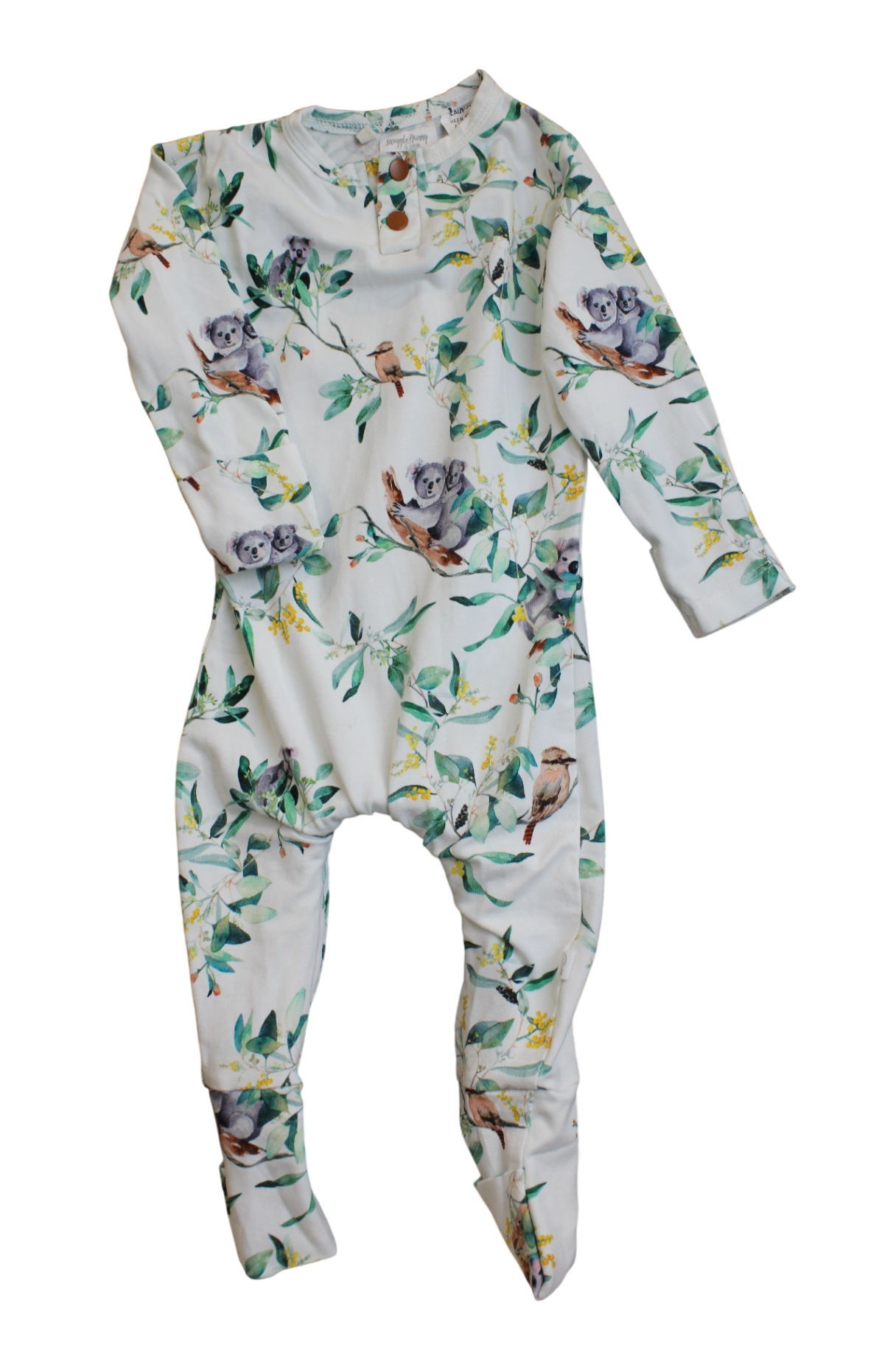 Snuggle Hunny Jumpsuit, White, 00