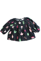 Country Road Blouse, navy, 000