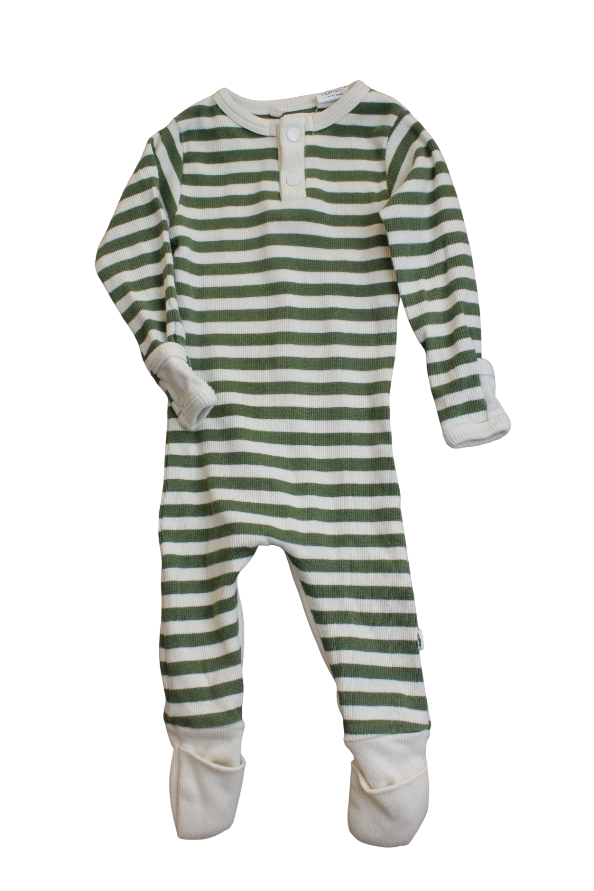 Snuggle Hunny Jumpsuit, Green/White, 000