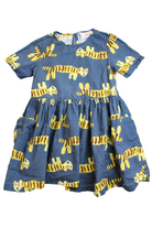 Gorman Playground Dress, Blue, 4-5