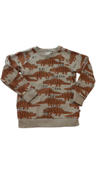 Minti Jumper, Grey/Brown Dragons, 8