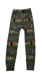 Hanna Andersson x Star Wars Leggings, Grey/Star wars print, 5