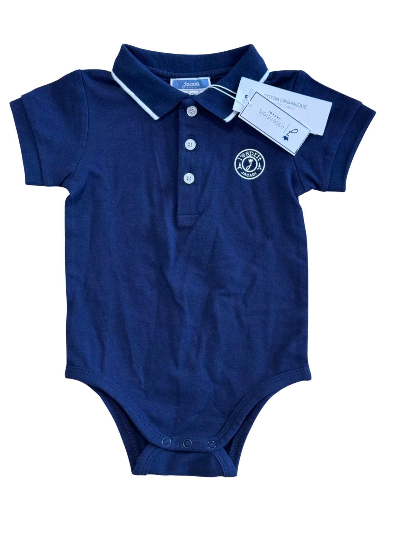 Jacadi Bodysuit, Navy blue, 0