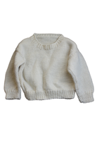 Handknit Knitwear, Cream, 1