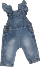 Fox & Finch Overalls, Blue denim, 00