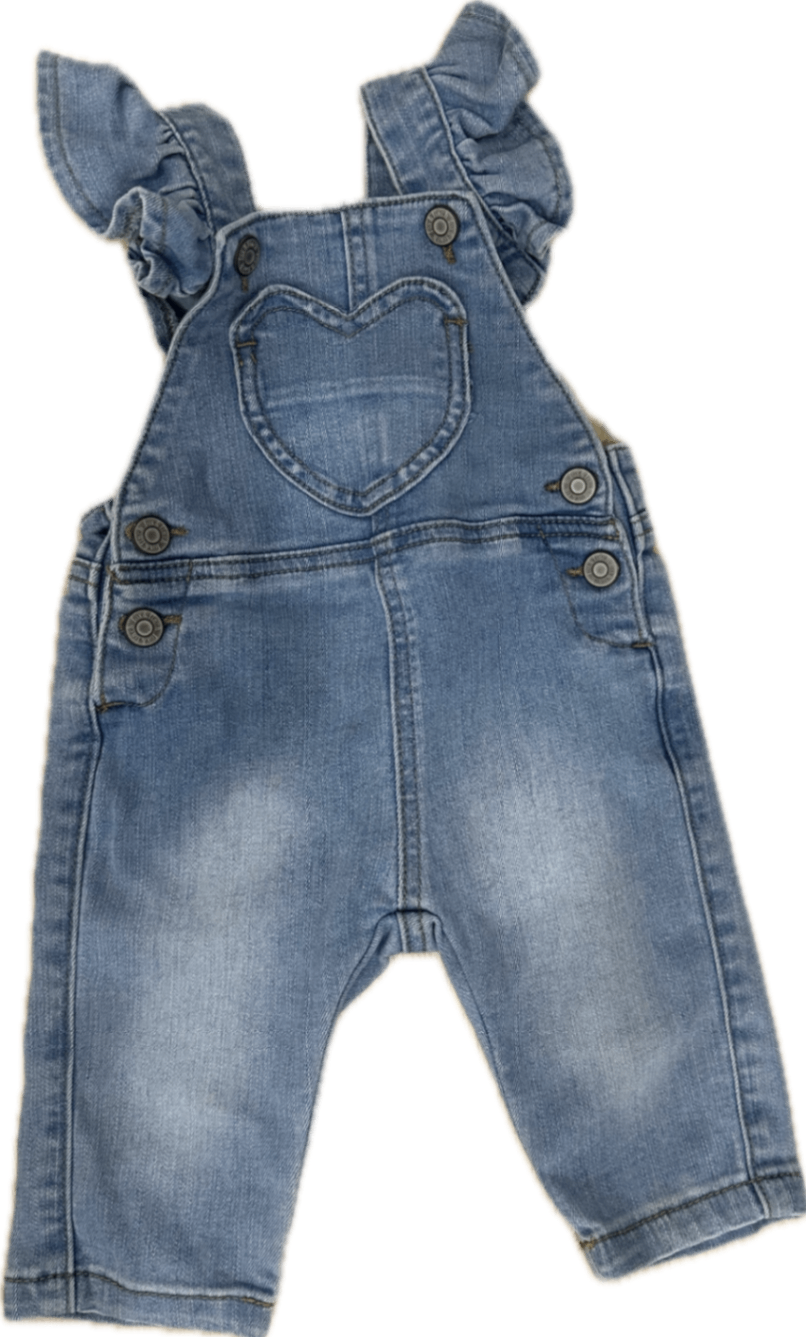 Fox & Finch Overalls, Blue denim, 00