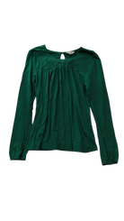 Country Road Long-Sleeve Top, Green, 8