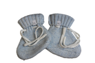 Ziggy Lou Booties, Light Blue and Grey, 00