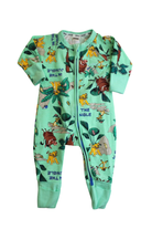 Disney x Bonds Jumpsuit, Mint green/ Lion King, 000