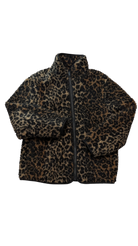Cotton On Jacket, Brown Leopard, 8-9Y