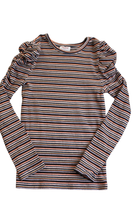 Seed Long-Sleeve T-Shirt, Black, white and orange, 7